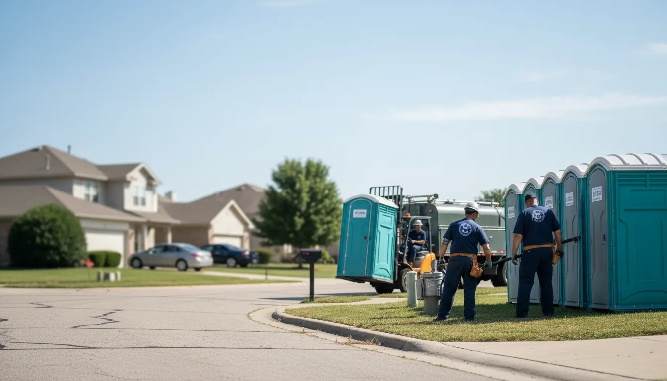 Porta Potty Rental in Jamesport, MO near me